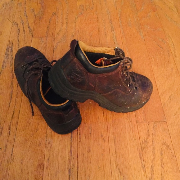 Timberland Other - Rugged Timberland Pro Steel Toe Work Shoes Men 7.5
